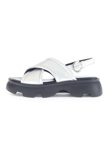 Gabor Riemchensandalen in silber