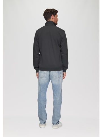 s.Oliver Sweatshirt Jacke in 9581_schiefergrau