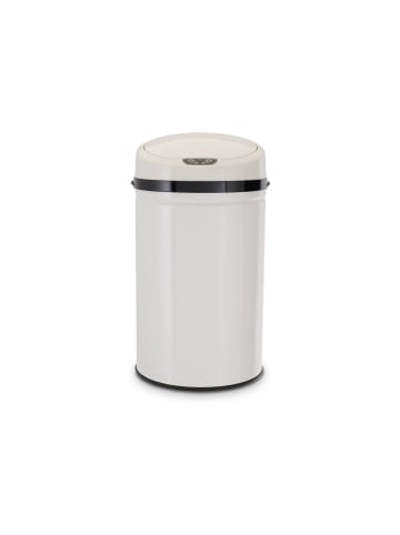 Echtwerk Edelstahl Abfalleimer mit Sensor 30 l in Weiß