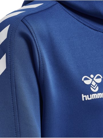 Hummel Hoodie Hmlcore Xk Poly Kids Sweat Hoodie in TRUE BLUE