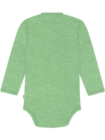 Normani Outdoor Sports 3er Set Baby-Body Wickelbody Toddler-Bodysuit in Anthrazit/Grau/Grün