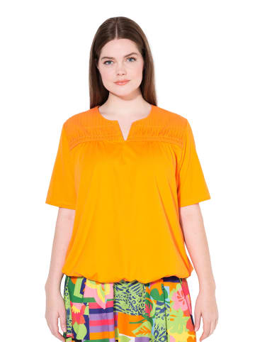 Ulla Popken Shirt in kräftiges orange