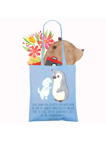 Mr. & Mrs. Panda Canvas Bag Trauerbewältigung nach dem Verlust e... in Sky Blue