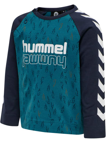 Hummel T-Shirt Raglanärmel Hmlthunder Jungen in BLUE CORAL