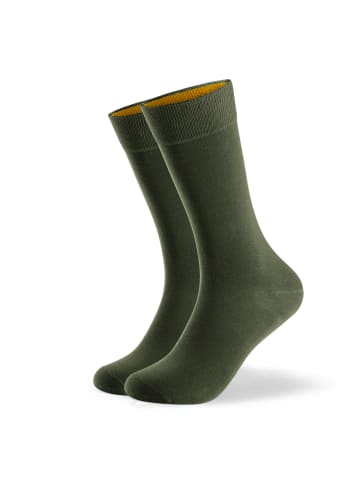 von Jungfeld Socken SIGNATURE CLASSIC in Army Green