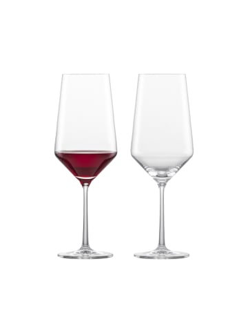 Zwiesel Glas 6er Set Bordeaux Rotweingläser Pure 680 ml in transparent