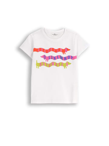 Coccodrillo T-Shirt mit kurzen Ärmeln in weiß