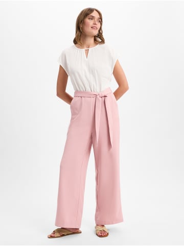 More & More Jumpsuit in altrosa weiß - 0002