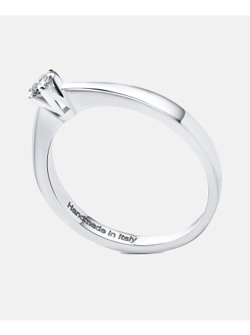 Diamant L'éternel Solitär-Ring aus 585 Weißgold