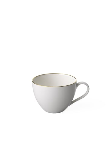 Villeroy & Boch Kaffeeobertasse Anmut Gold in weiß