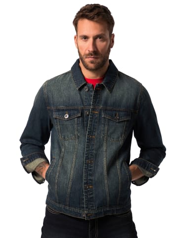 JP1880 Übergangsjacke in dark blue denim