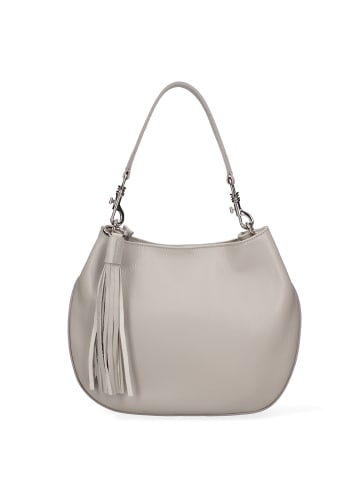 ROBERTA ROSSI Schultertasche in LIGHT GREY