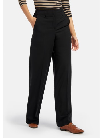 PETER HAHN Hose Trousers in schwarz