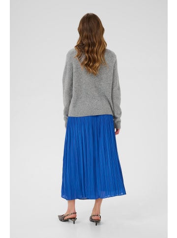 CULTURE Strickpullover CUkatrina Casual fit in Mid Grey Melange