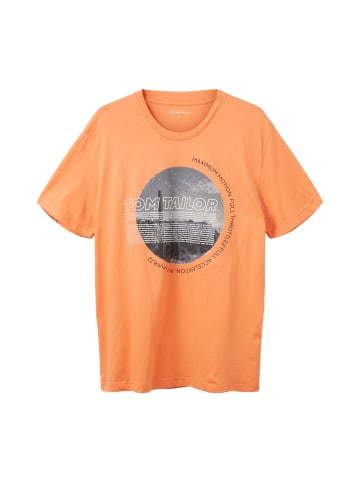 Tom Tailor T-Shirt in orange