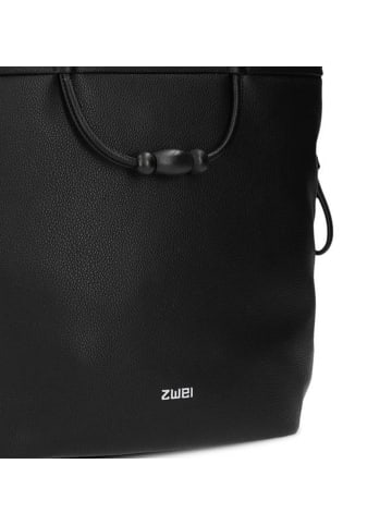 Zwei Perla Schultertasche 34 cm in black