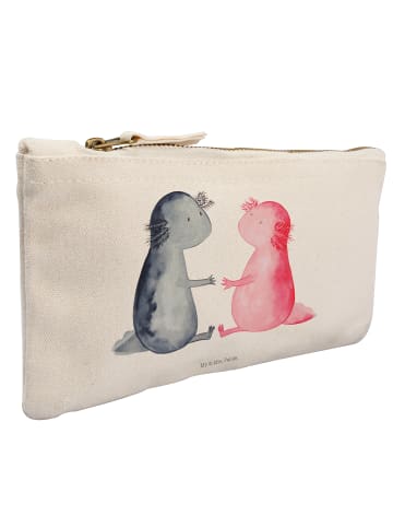 Mr. & Mrs. Panda Pouch Axolotl Liebe ohne Spruch in Weiß