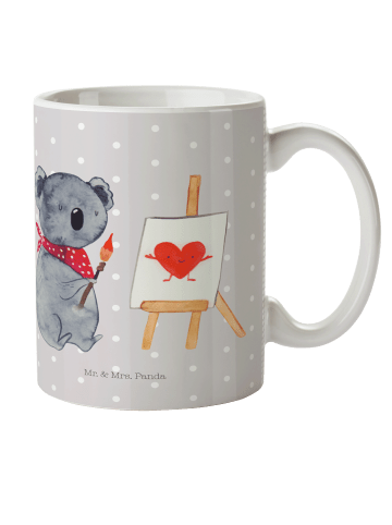 Mr. & Mrs. Panda Camping Tasse Koala Künstler ohne Spruch in Grau Pastell