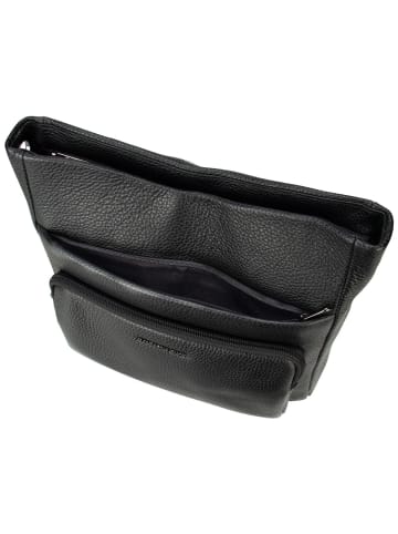 Mandarina Duck Bodybag Mellow Leather FZT10 in Nero