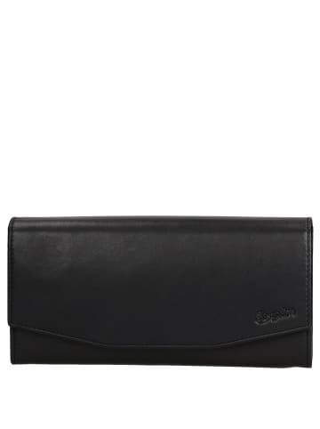 Esquire New Silk - Geldbörse 14cc 19 cm (black) in schwarz