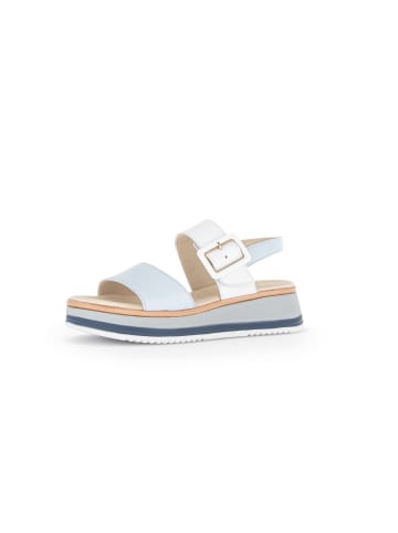 Gabor Plateau Sandalen für Damen in blau