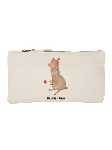 Mr. & Mrs. Panda Etui Alpaka Blume ohne Spruch in Weiß