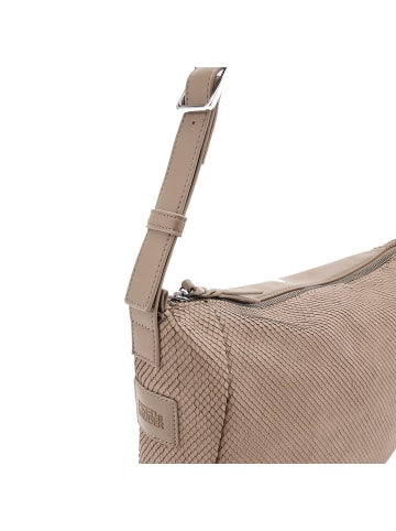 FREDs BRUDER Daily Catch Schultertasche Leder 32 cm in olive taupe
