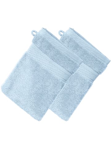 Erwin Müller Frottier Waschhandschuh 2er-Pack Friedrichshafen in bleu