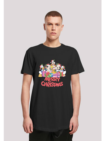 F4NT4STIC T-Shirt Disney Micky Maus Weihnachten in schwarz