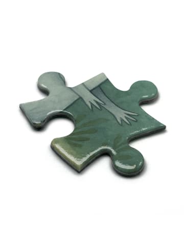 Mr. & Mrs. Panda Puzzle Axolotl Liebe Design ohne Spruch in Weiß