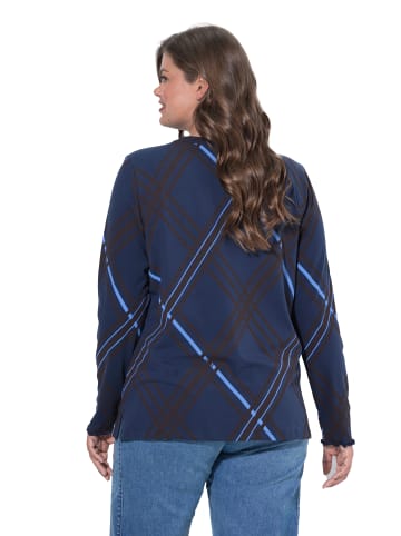 LAURASØN Shirt in navyblau