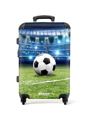 NoBoringSuitCases Suitcase, Handgepäck, Koffer, Trolley, Reisekoffer Schwarz-weißes