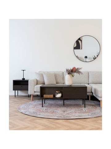 ebuy24 Spiegel Madrid Schwarz 80 x 3 cm