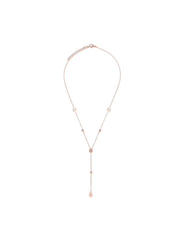 Steel_Art Halskette mit Stein Frauen Nirella rose goldfarben in rosegoldfarben