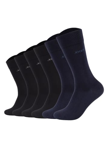 JOOP! Socken 6er Pack in 2xSchwarz/Dunkelblau