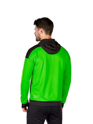 erima Change By Erima Trainingsjacke mit Kapuze in green/schwarz/weiss