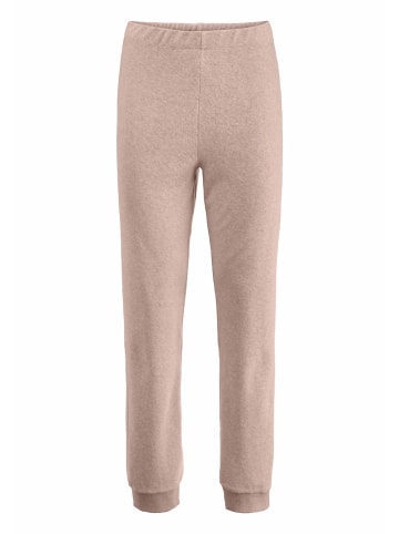 Hessnatur Frottee Loungehose in mattrosa