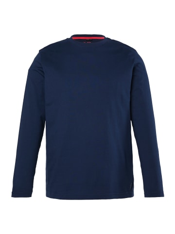 JP1880 Langer Schlafanzug in navy blau