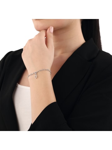 Amor Charmarmband Silber 925, rhodiniert in Silber