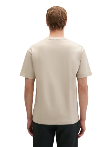Marc O'Polo T-Shirt loose in Grey Silk
