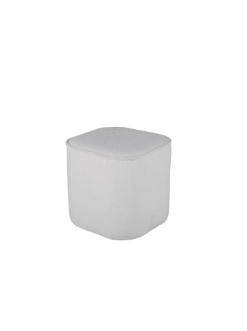 ebuy24 Hocker Piff Weiß 44 x 44 cm