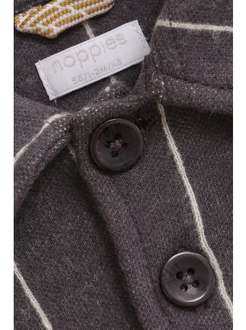 Noppies Strickjacke Seeley in Stripe Pattern Dark Grey