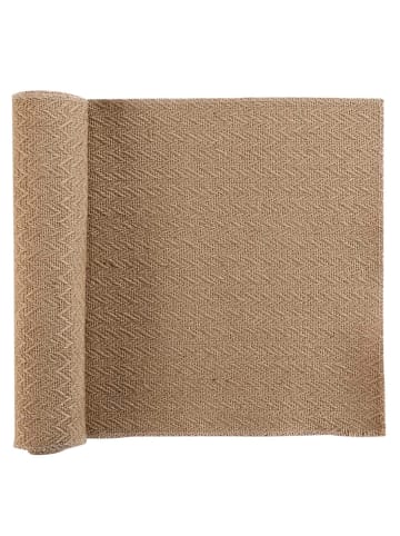 Douceur d’Intérieur Tischläufer aus Jute MODALIE in Braun, (B) 35 x (L) 140 cm