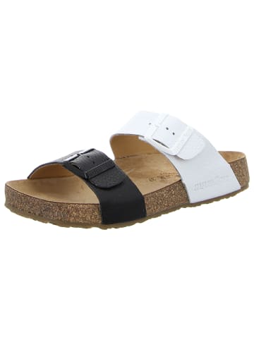 HAFLINGER Klassische Pantolette in weiss