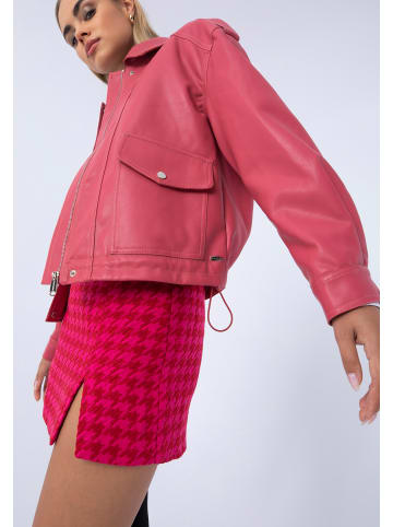 Wittchen Eco leather jacket in Pink