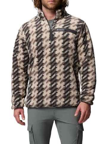 Columbia Sweatshirt Rugged Ridge High Pile Half Zip in bunt