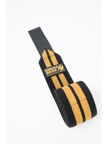 Gorilla Wear Knee Wraps - Schwarz/Gold
