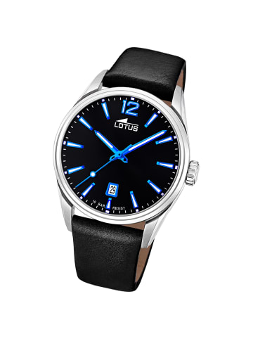 Lotus Chronograph-Armbanduhr Lotus Classic schwarz groß (ca. 42mm)
