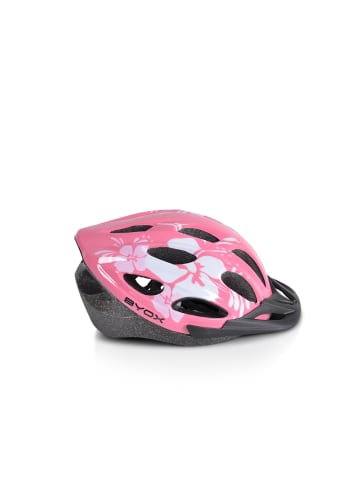 Byox Kinder Schutzhelm Y02, 54 - 58 cm in rosa