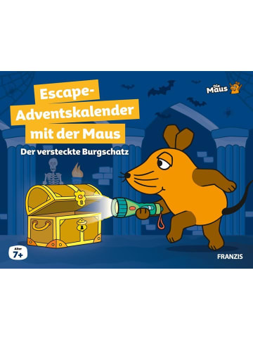FRANZIS Die Maus Escape-Adventskalender mit der Maus | Der versteckte Burgschatz